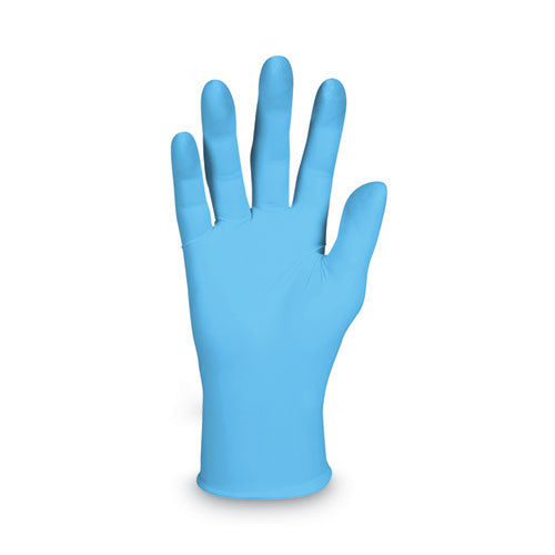 Guantes de Nitrilo G10 Comfort Plus Azul. Azul claro, extragrande, 100/caja
