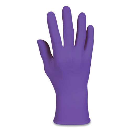 Guantes de nitrilo morados, morados, 242 mm de longitud, pequeños, 6 mil, 1000/caja