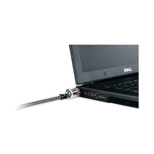 Microsaver Keyed Ultra Laptop Lock, cable de acero reforzado con carbono de 6 pies, 2 llaves