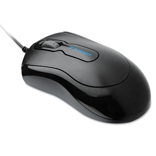 Ratón óptico Mouse-in-a-box, USB 2.0, uso con la mano izquierda/derecha, negro