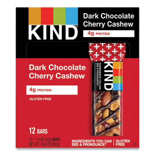 Plus Nutrition Boost Bar, Dk Chocolatecherryanacardo/antioxidantes, 1.4 oz, 12/caja