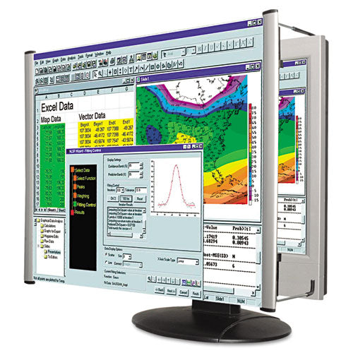 Filtro de lupa de monitor Lcd para monitor plano de pantalla ancha de 22 ", relación de aspecto 16: 9/16: 10