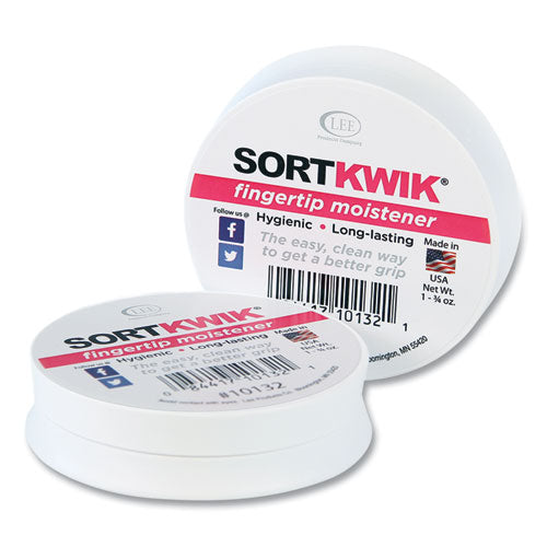 Sortkwik Humectantes para puntas de dedos, 1.75 oz, rosa, paquete de 2