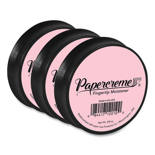 Humectante para puntas de dedos Papercreme, 0.38 oz, coral, paquete de 3