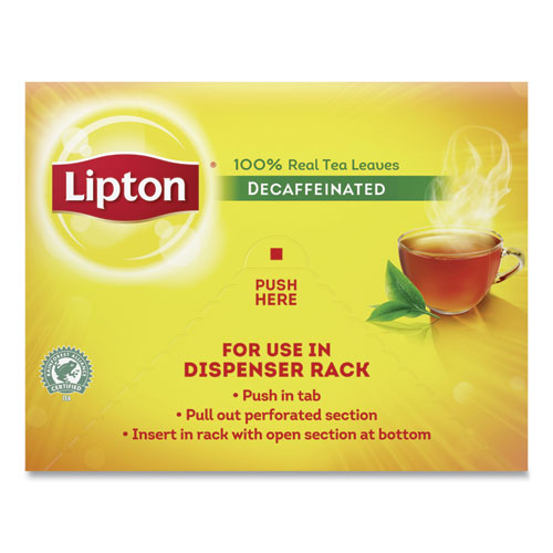 Bolsitas de té, descafeinado, 72/caja