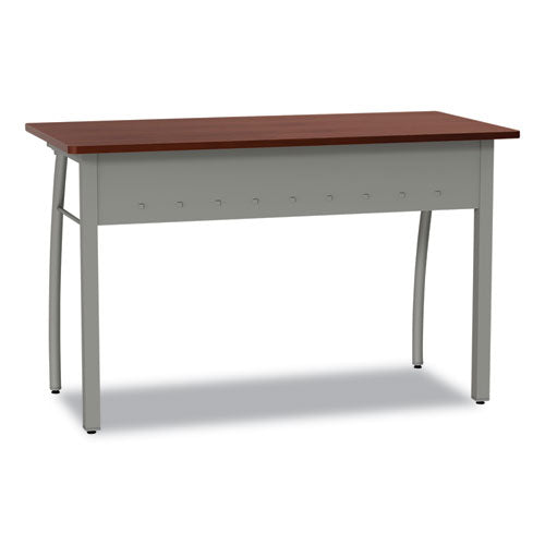 Escritorio rectangular Trento Line, 47.25" x 23.63" x 29.5", cereza