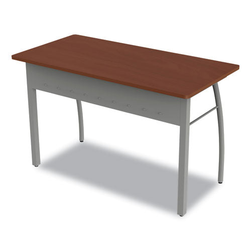 Escritorio rectangular Trento Line, 47.25" x 23.63" x 29.5", cereza