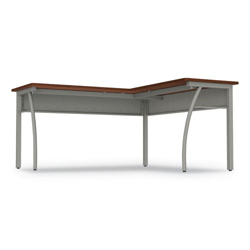 Escritorio Trento Line en forma de L, 59.13" x 59.13" x 29.5", cereza