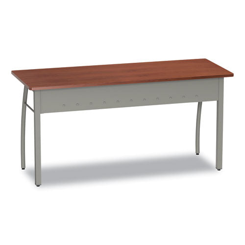 Escritorio rectangular Trento Line, 59.13" x 23.63" x 29.5", cereza