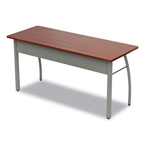 Escritorio rectangular Trento Line, 59.13" x 23.63" x 29.5", cereza