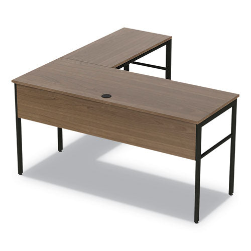 Urban Series Desk Workstation, 59" X 23.75" X 29.5", Ash