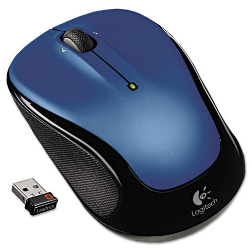 M325 Wireless Mouse, 2.4 Ghz Frequency/30 Ft Wireless Range, Left/right Hand Use, Silver