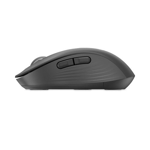 Signature M650 Wireless Mouse, Large, 2.4 Ghz Frequency, 33 Ft Wireless Range, Right Hand Use, Graphite