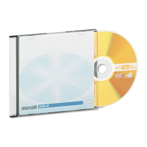 Disco grabable Dvd-r, 4,7 Gb, 16x, Estuche, Dorado, 10/paquete
