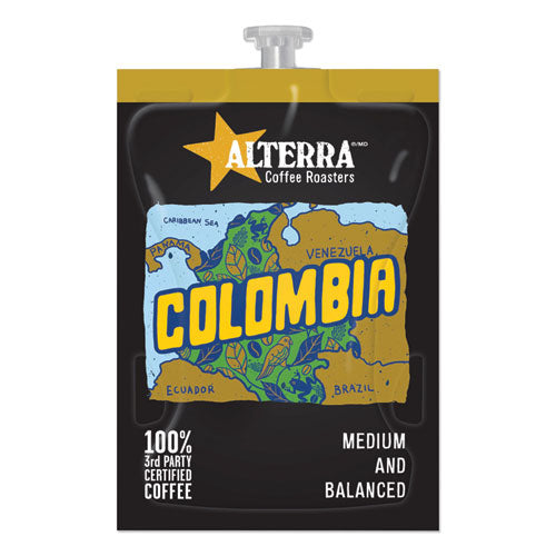 Cápsulas Freshpack de café, Colombia, tostado medio, 0.28 oz, 100/cartón