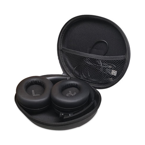 Synergy HD Auriculares inalámbricos con cancelación de ruido Auriculares Bluetooth con micrófono, cable de 4 pies, negro