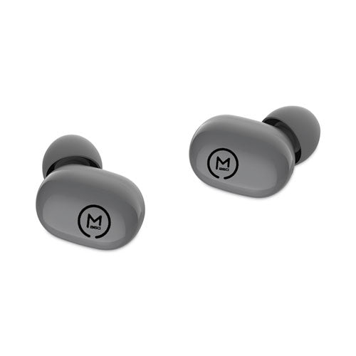 Spire True Wireless Earbuds Auriculares intrauditivos Bluetooth con micrófono, gris oscuro