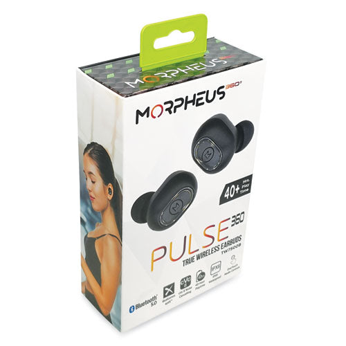Audífonos inalámbricos Pulse 360 ​​True, negros