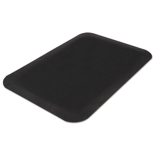 Tapete antifatiga Pro Top, espuma de PVC/PVC sólido, 24 x 36, negro