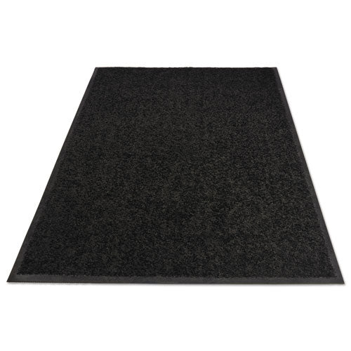 Alfombrilla limpiadora para interiores Platinum Series, nailon/polipropileno, 48 x 72, negra