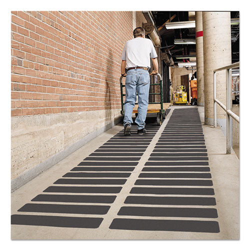 Safety-walk Propósito general Tread Rolls, 4" x 60 pies, negro