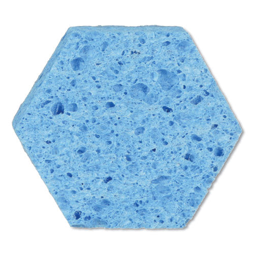 Esponja para fregar de baja rayadura 3000hex, 4.45 x 3.85, azul, 16/caja