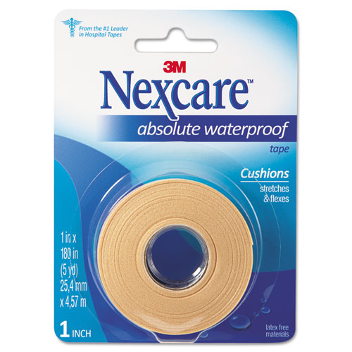 Absolute Waterproof First Aid Tape, Foam, 1 X 180