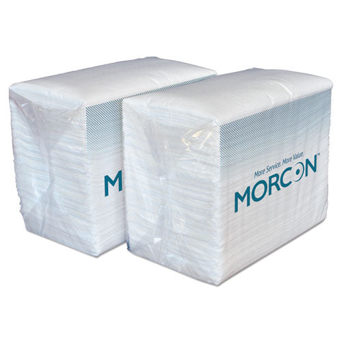 Servilletas para cena Morsoft, 2 capas, 14,5 x 16,5, blancas, 3000/caja