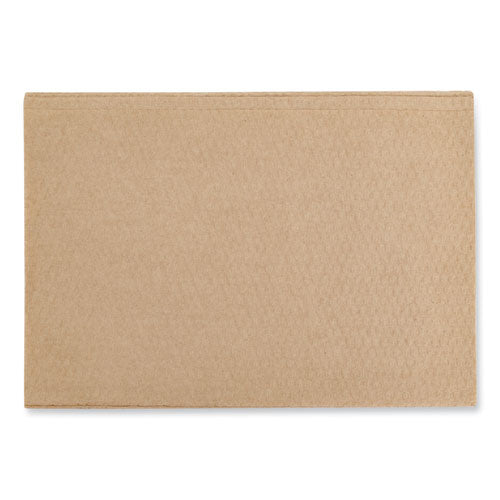 Valay Interfolded Napkins, 2-ply, 6.5 X 8.25, Kraft, 6,000/carton