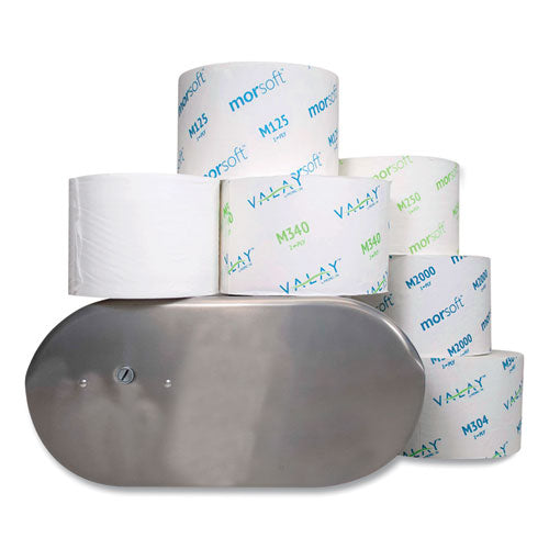 Small Core Bath Tissue, Septic Safe, 2-ply, White, 1,000 Sheets/roll, 36 Rolls/carton