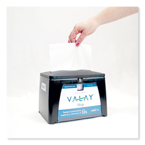 Dispensador de servilletas de mesa Valay, 6,5 x 8,4 x 6,3, negro