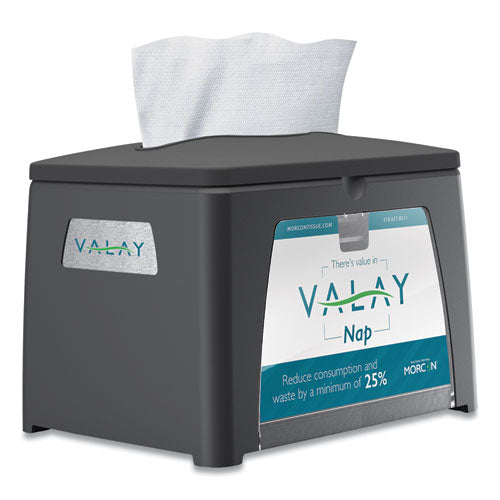 Dispensador de servilletas de mesa Valay, 6,5 x 8,4 x 6,3, negro