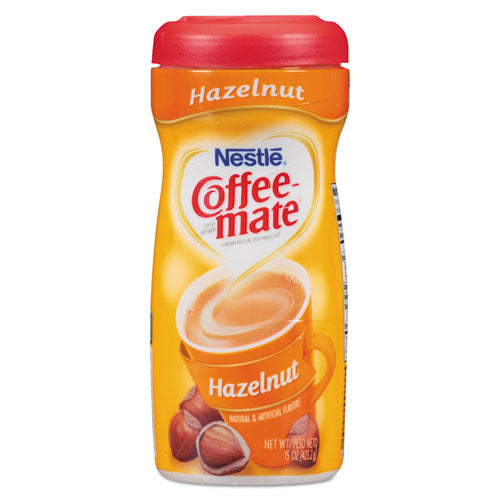 Hazelnut Creamer Powder, 15oz Plastic Bottle