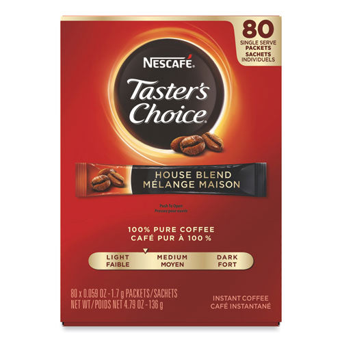 Taster's Choice Stick Pack, mezcla de la casa, .06 oz, 480/cartón