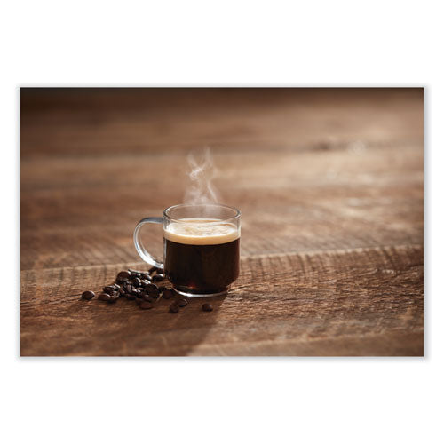 Café espresso en grano entero, Arábica, bolsa de 2.2 lb, 6/cartón