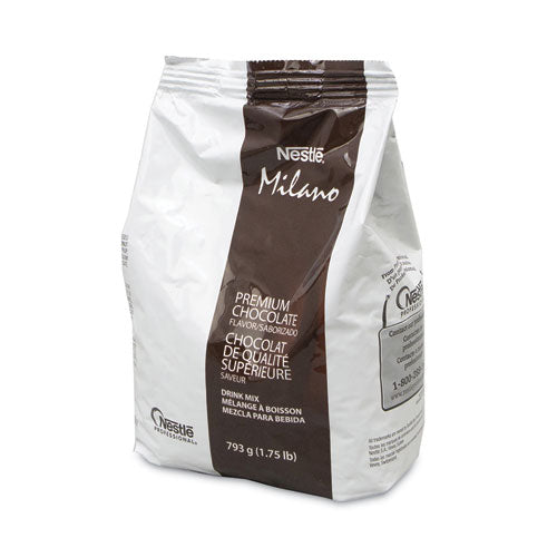 Milano Premium Chocolate Hot Cocoa Mix, paquete de 28 oz, 4/cartón