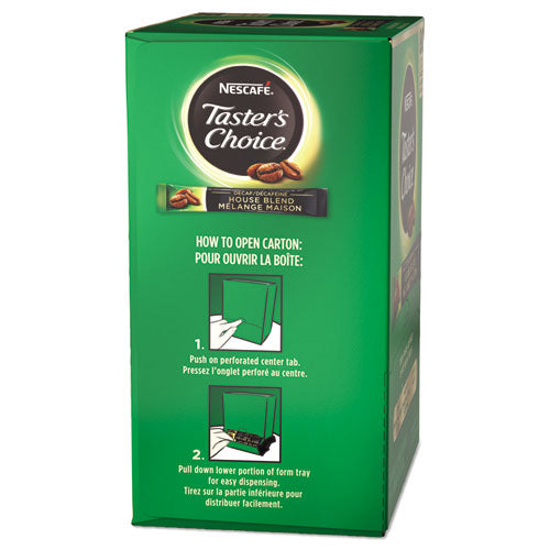 Taster's Choice Stick Pack, Descafeinado, 0.06oz, 80/caja