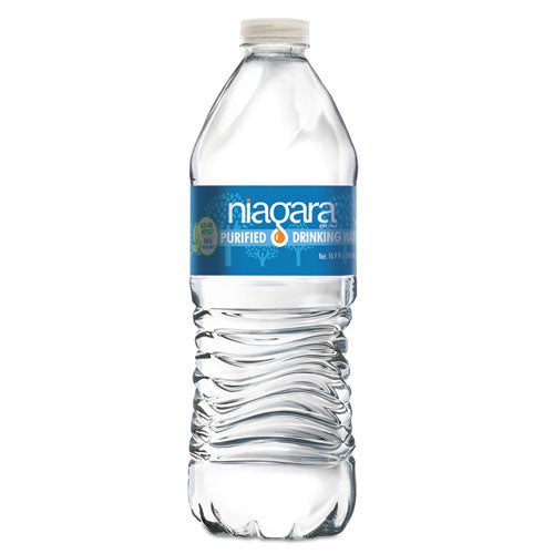 Agua potable purificada, botella de 16.9 oz, 24/paquete, 2016/palet