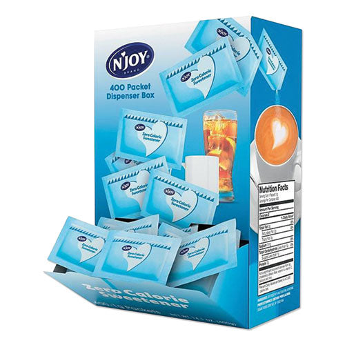 Paquetes de edulcorante artificial Blue Aspartame, paquete de 0.04 oz, 400 paquetes/caja
