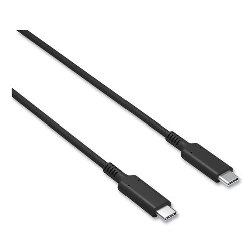Cable USB-C reversible, 3 pies, negro