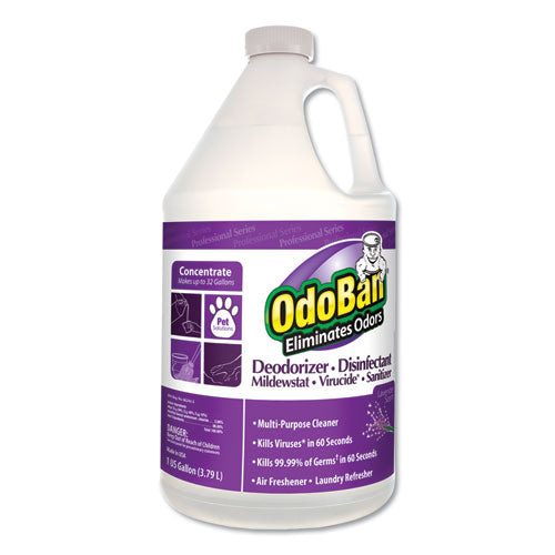 Concentrated Odor Eliminator And Disinfectant, Lavender Scent, 5 Gal Pail