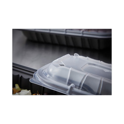 Earthchoice Entree2go Takeout Container Vented Lid, 11.75 X 8.75 X 0.98, Clear, Plastic, 200/carton