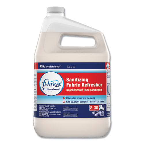 Professional Sanitizing Fabric Refresher, Light Scent, 32 Oz Spray Bottle