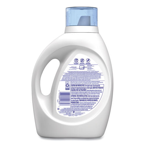 Detergente líquido para ropa libre y suave, sin perfume, botella de 92 onzas