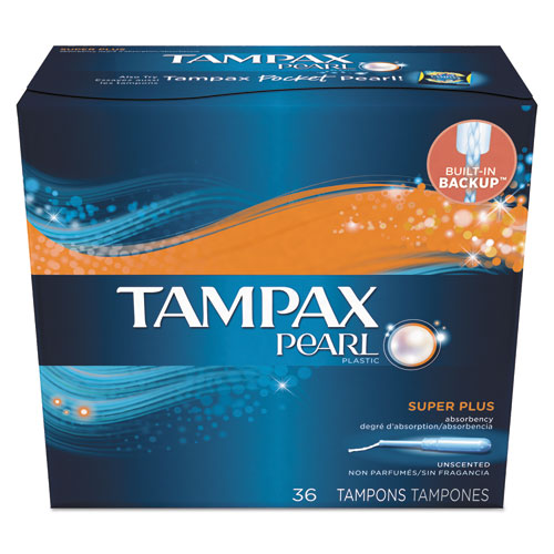 Tampones Pearl, Regulares, 36/caja