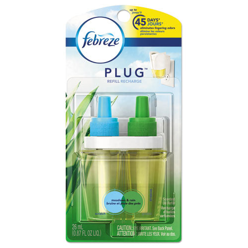 Plug Air Freshener Refills, Linen And Sky, 0.87 Oz