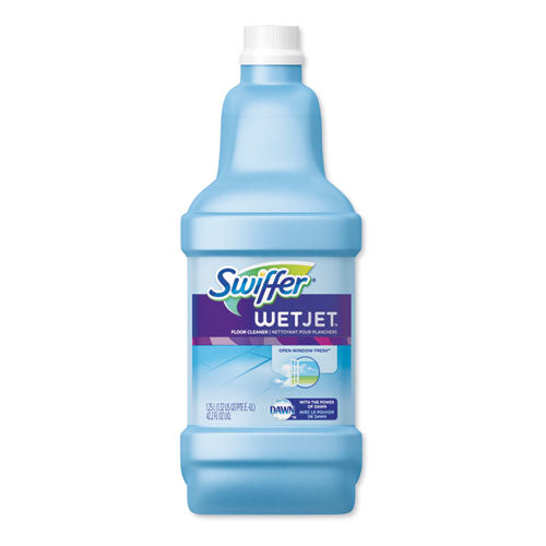 Repuesto de solución de limpieza del sistema Wetjet, aroma Blossom Breeze, botella de 1,25 l, 4 por caja