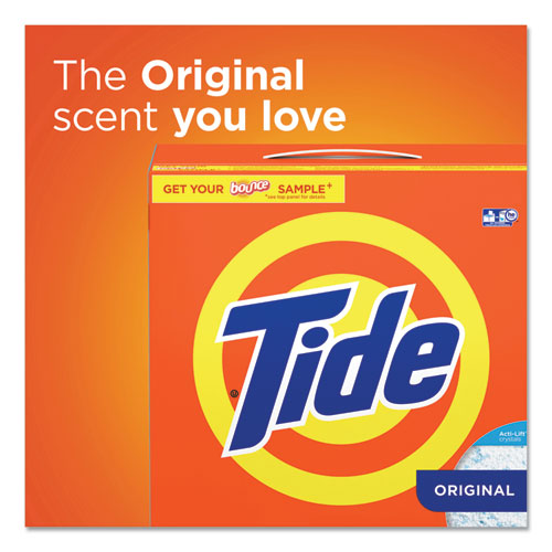 Detergente para ropa He, aroma original, polvo, caja de 95 oz, 3/cartón