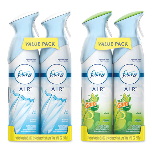 Air, Linen And Sky, 8.8 Oz Aerosol Spray, 2/pack, 6 Pack/carton