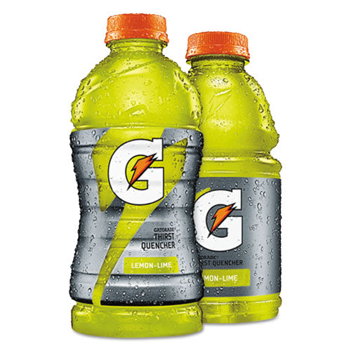 G-series Perform 02 Thirst Quencher, azul frío, botella de 20 oz, 24/cartón